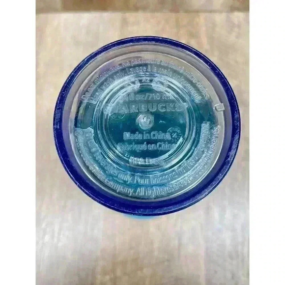 2019 Starbucks Peony Flower Floral Tumbler Venti Cold Cup 24 oz No Straw - Picture 4 of 11